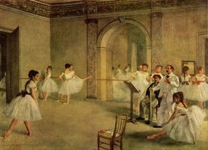 degas Le foyer de la danse a l'opera