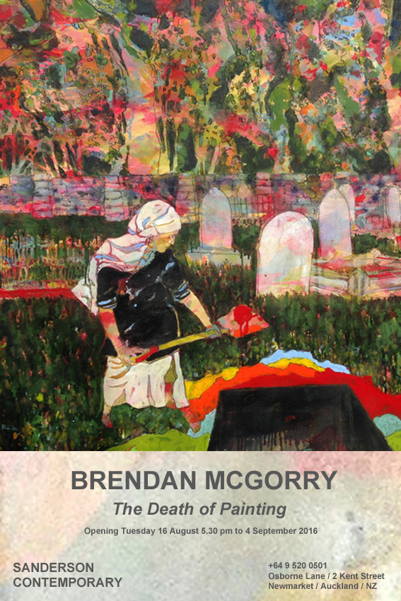 4flyer the death of painting