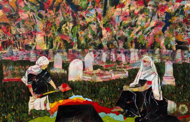 sam“The Burial of Painting” after Millais 2016 BMC